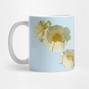 White Poppy Mug